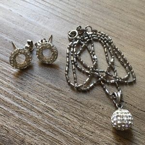 Bundle of .925 Sterling Silver and CZ Jewelry